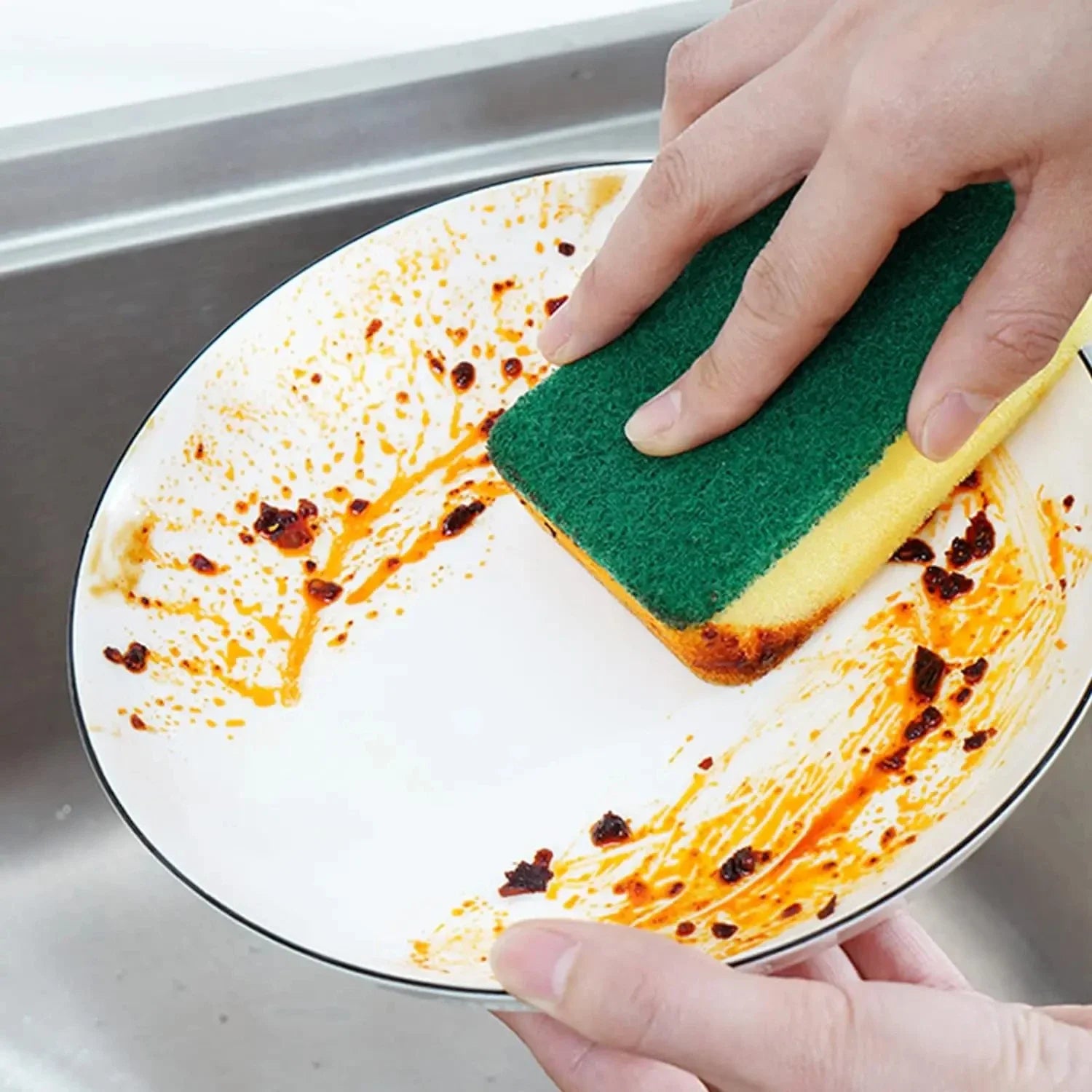 Magic Double-Sided Kitchen Cleaning Sponge