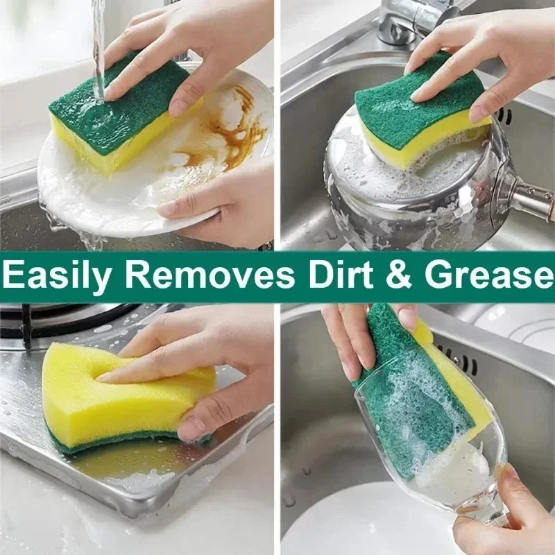 Magic Double-Sided Kitchen Cleaning Sponge